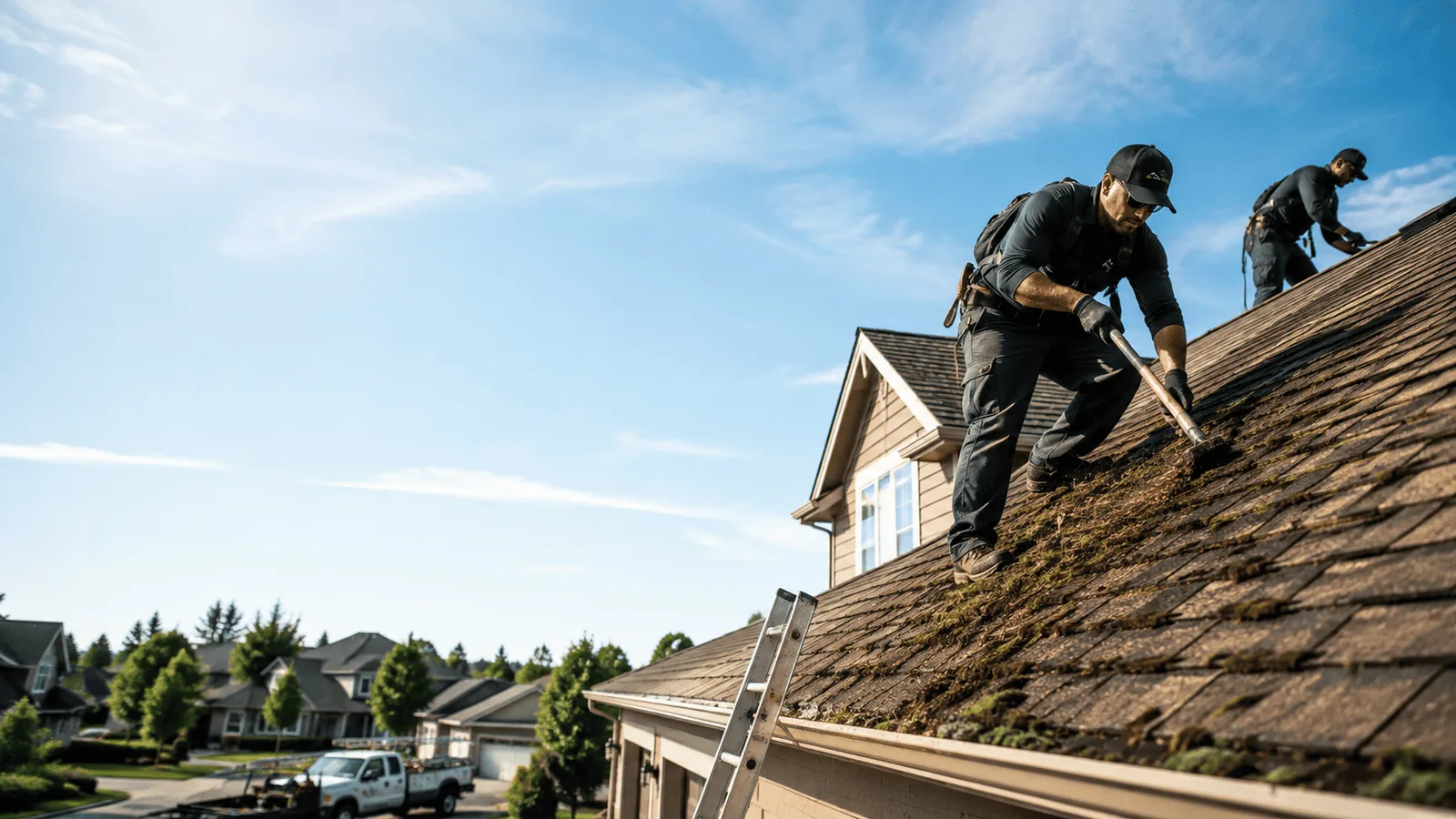 Roof Moss Removal in Hanover, KS near me